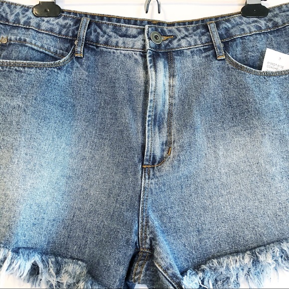 Articles Society Coachella Frayed High Rise Shorts - Picture 9 of 12